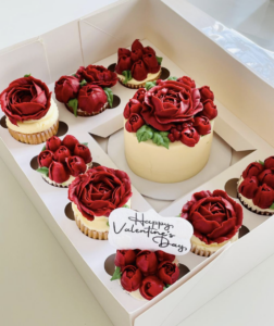 Crimson | The Luxe Bento Box | Wording Customizable